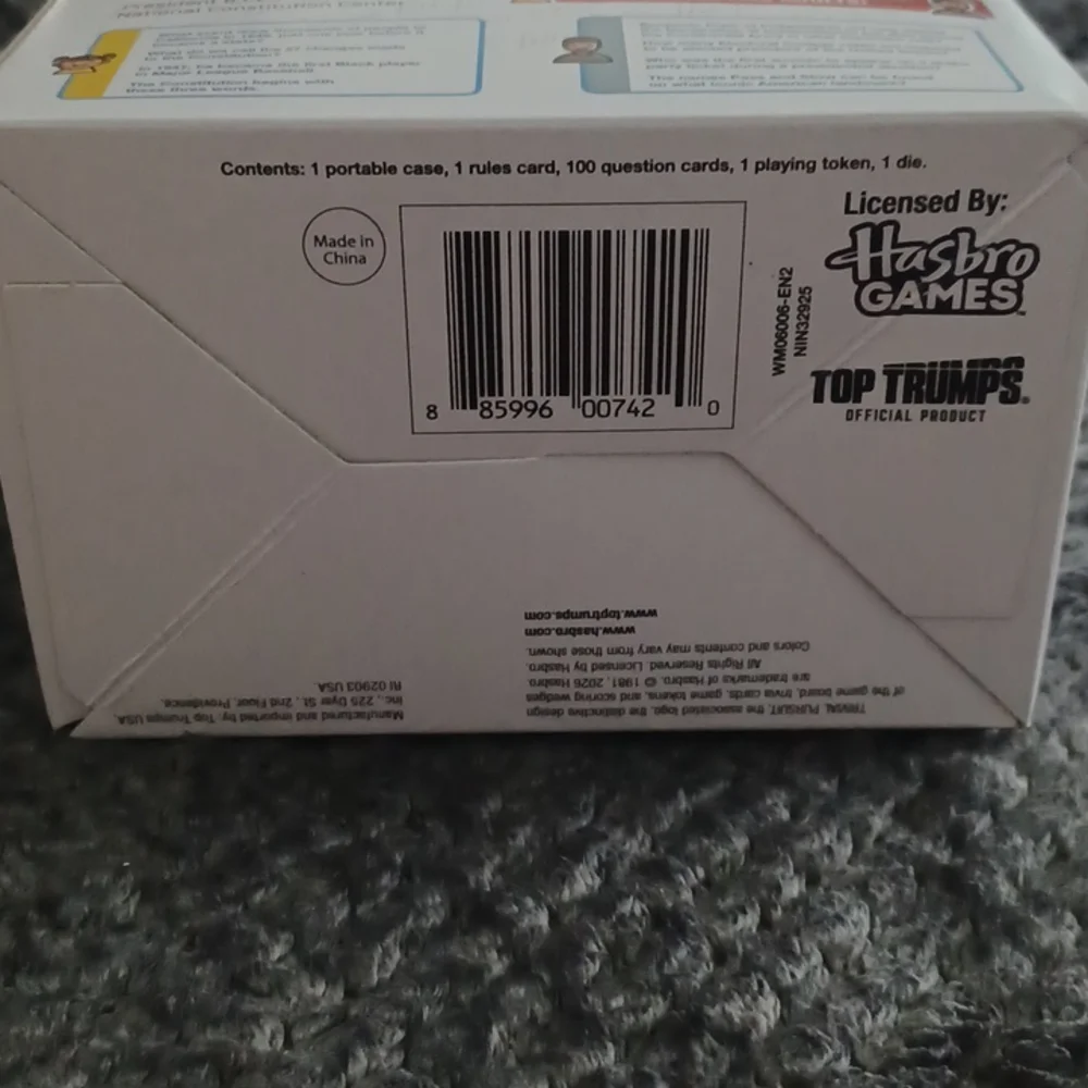 New Trivial Pursuit Bitesize Exploring America's Story